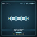 Genuine Mobis CAMSHAFT 241104X000 for Bongo 1996 HNS Parts Korea