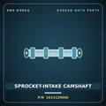 Genuine Mobis SPROCKET-INTAKE CAMSHAFT 2412125000 for Bongo 2006 HNS Parts Korea