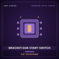 Genuine Mobis BRACKET-SUB START SWITCH 931497A000 for 11-Ton Truck 1997 HNS Parts Korea
