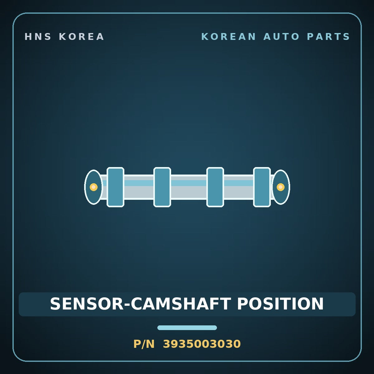 Genuine Mobis SENSOR-CAMSHAFT POSITION 3935003030 for Accent 2015 HNS Parts Korea