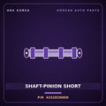 Genuine Mobis SHAFT-PINION SHORT 433282N000 for Avante 2018 HNS Parts Korea