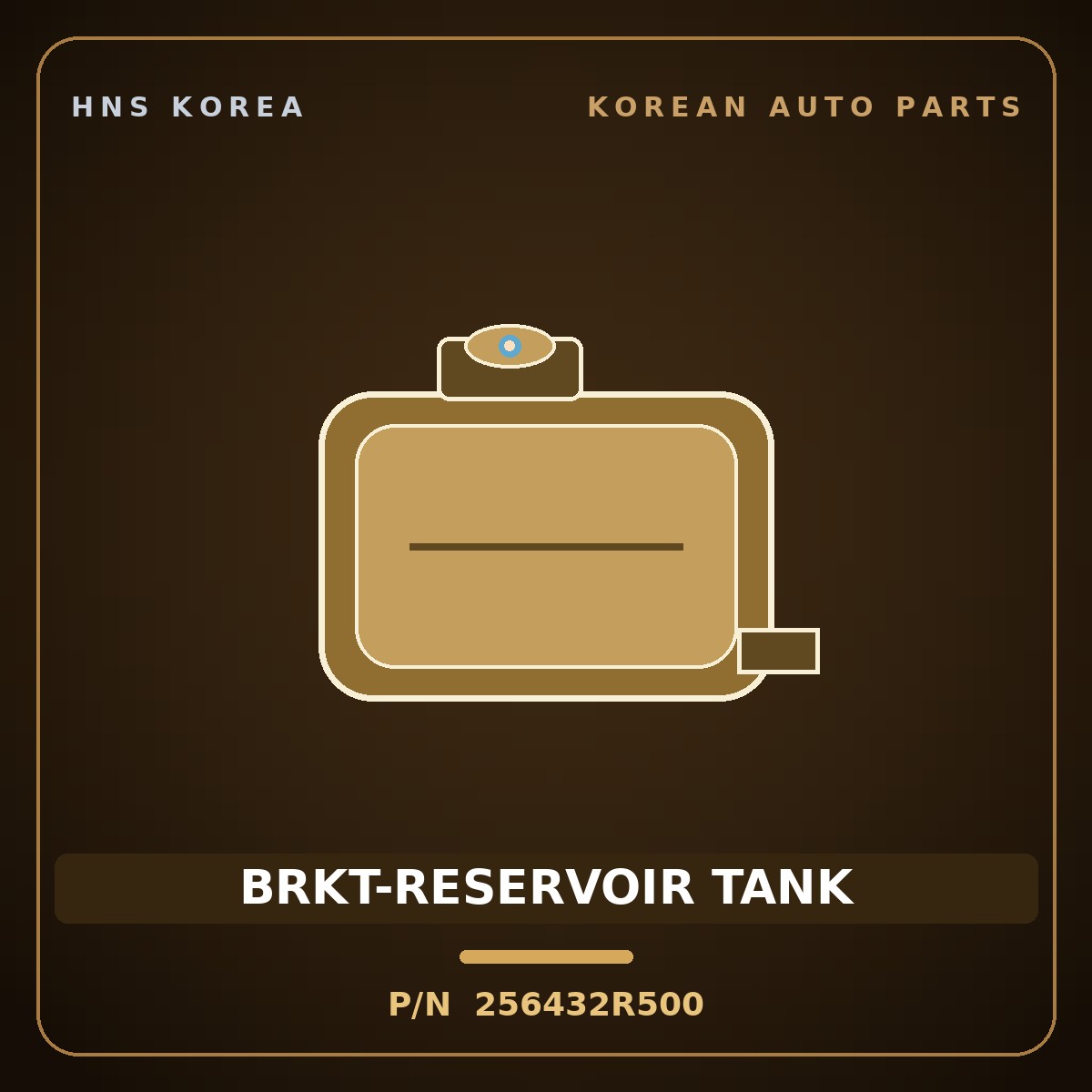 Genuine Mobis BRKT-RESERVOIR TANK 256432R500 for G80 2020 HNS Parts Korea