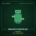 Genuine Mobis BRACKET-STARTER,RR 3618002500 for Atos 1998 HNS Parts Korea