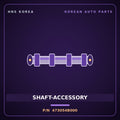 Genuine Mobis SHAFT-ACCESSORY 473054B000 for Grand Starex 1997 HNS Parts Korea