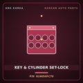 Genuine Mobis KEY & CYLINDER SET-LOCK 819054FC70 for Porter 2004 HNS Parts Korea