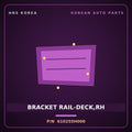 Genuine Mobis BRACKET RAIL-DECK,RH 610255H000 for Mighty 1998 HNS Parts Korea