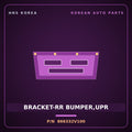 Genuine Mobis BRACKET-RR BUMPER,UPR 866332V100 for Veloster 2011 HNS Parts Korea