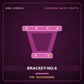 Genuine Mobis BRACKET-NO.6 64159UD960 for Trago 2006 HNS Parts Korea