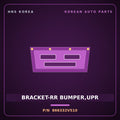 Genuine Mobis BRACKET-RR BUMPER,UPR 866332V510 for Veloster 2011 HNS Parts Korea