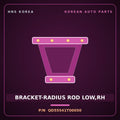 Genuine Mobis BRACKET-RADIUS ROD LOW,RH QD55541T00050 for Trago 2006 HNS Parts Korea