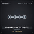 Genuine Mobis SHIM SET-REAR AXLE SHAFT 526884AA00 for Grand Starex 1996 HNS Parts Korea