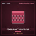 Genuine Mobis COVER-DR CYLINDER,LWR 842378A800 for Aero Queen 1998 HNS Parts Korea