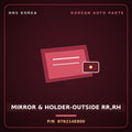 Genuine Mobis MIRROR & HOLDER-OUTSIDE RR,RH 876214E800 for Bongo 2006 HNS Parts Korea