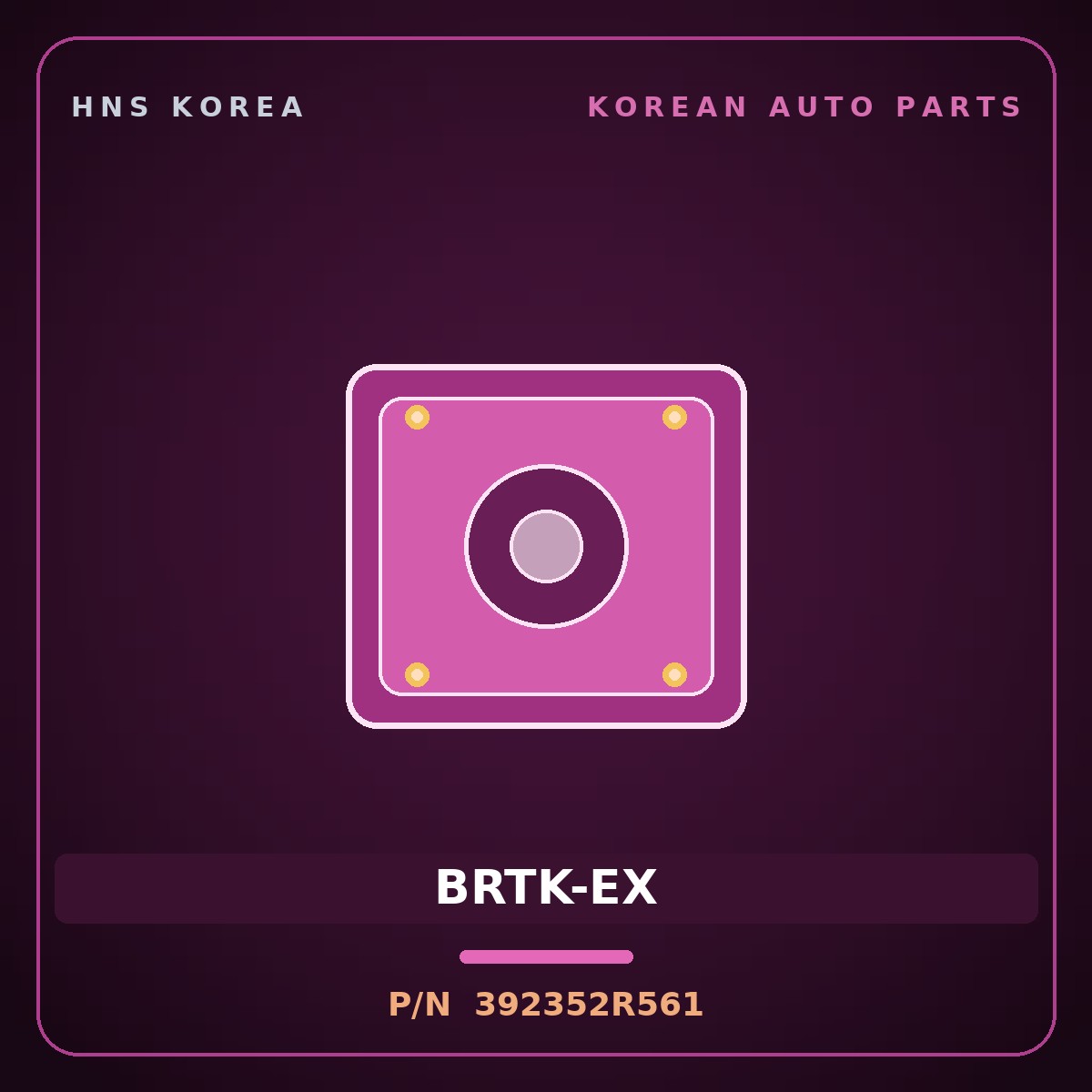 Genuine Mobis BRTK-EX 392352R561 for G80 2020 HNS Parts Korea