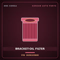 Genuine Mobis BRACKET-OIL FILTER 2639103800 for i30 2017 HNS Parts Korea