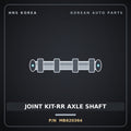Genuine Mobis JOINT KIT-RR AXLE SHAFT MB620364 for Santamo 1995 HNS Parts Korea