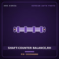 Genuine Mobis SHAFT-COUNTER BALANCE,RH 233204A800 for Bongo 2004 HNS Parts Korea