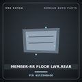 Genuine Mobis MEMBER-RR FLOOR LWR,REAR 65535H8400 for Stonic 2017 HNS Parts Korea