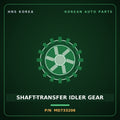 Genuine Mobis SHAFT-TRANSFER IDLER GEAR MD733206 for Santamo 1995 HNS Parts Korea