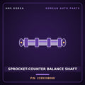 Genuine Mobis SPROCKET-COUNTER BALANCE SHAFT 2335338000 for Optima 1999 HNS Parts Korea