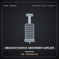 Genuine Mobis BRACKET-SHOCK ABSORBER LWR,RH 553928C101 for Aero City 2008 HNS Parts Korea