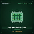 Genuine Mobis BRACKET-NAVI MTG,LH 965554A000 for Starex 2004 HNS Parts Korea