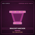 Genuine Mobis BRACKET-ANCHOR 581227F300 for 23-Ton Truck 2000 HNS Parts Korea