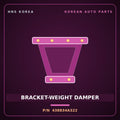 Genuine Mobis BRACKET-WEIGHT DAMPER 438834A322 for Grace 1995 HNS Parts Korea