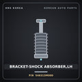 Genuine Mobis BRACKET-SHOCK ABSORBER,LH 546313M000 for Equus 2007 HNS Parts Korea