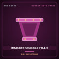 Genuine Mobis BRACKET-SHACKLE FR,LH 542107F000 for 23-Ton Truck 1998 HNS Parts Korea