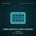 Genuine Mobis INNER GASKET-CYL HEAD COVER,RH 224423N301 for G80 2020 HNS Parts Korea