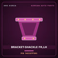 Genuine Mobis BRACKET-SHACKLE FR,LH 542107F301 for 23-Ton Truck 1998 HNS Parts Korea