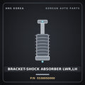 Genuine Mobis BRACKET-SHOCK ABSORBER LWR,LH 553895D000 for County 2020 HNS Parts Korea