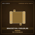 Genuine Mobis BRACKET-OIL COOLER,RR 472216A110 for 5-Ton Truck 1997 HNS Parts Korea