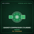 Genuine Mobis GASKET-COMPRESSOR CYLINDER 97681E6000 for Avante 2008 HNS Parts Korea