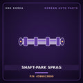 Genuine Mobis SHAFT-PARK SPRAG 4596023800 for K5 2010 HNS Parts Korea