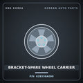 Genuine Mobis BRACKET-SPARE WHEEL CARRIER 628336A000 for 5-Ton Truck 1997 HNS Parts Korea