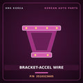 Genuine Mobis BRACKET-ACCEL WIRE 3510323605 for Lavita 2006 HNS Parts Korea
