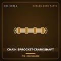 Genuine Mobis CHAIN SPROCKET-CRANKSHAFT 231212A600 for Accent 2012 HNS Parts Korea