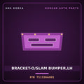 Genuine Mobis BRACKET-O/SLAM BUMPER,LH 711326A001 for 5-Ton Truck 1997 HNS Parts Korea