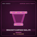 Genuine Mobis BRACKET-CURTAIN RAIL,FR 722366A000 for 5-Ton Truck 1997 HNS Parts Korea