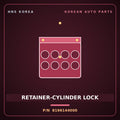 Genuine Mobis RETAINER-CYLINDER LOCK 8196144000 for 11-Ton Truck 1995 HNS Parts Korea