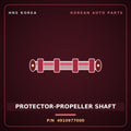 Genuine Mobis PROTECTOR-PROPELLER SHAFT 4910977000 for 11-Ton Truck 1998 HNS Parts Korea