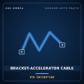 Genuine Mobis BRACKET-ACCELERATOR CABLE 2922637100 for Sonata 1999 HNS Parts Korea