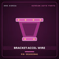 Genuine Mobis BRACKET-ACCEL WIRE 3510323941 for Avante 2006 HNS Parts Korea