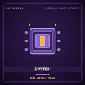 Genuine Mobis SWITCH 0K30A17640 for Cerato 1997 HNS Parts Korea