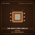 Genuine Mobis SW ASSY-C/PAD LWR,LH 933001M620WK for Forte 2008 HNS Parts Korea