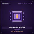 Genuine Mobis SWITCH-RR A/VENT 937203F005VA for Opirus 2006 HNS Parts Korea