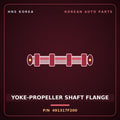 Genuine Mobis YOKE-PROPELLER SHAFT FLANGE 491317F200 for 11-Ton Truck 1998 HNS Parts Korea