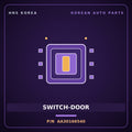 Genuine Mobis SWITCH-DOOR AA30166540 for Power Combi 1998 HNS Parts Korea
